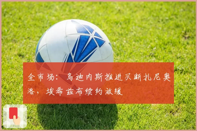 全市场：乌迪内斯推进买断扎尼奥洛，埃希兹布续约放缓